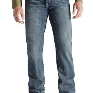 Ariat Blue Straight Leg Jeans with Relaxed Fit